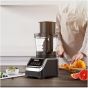 Arshia Food Processor with Attachments, 1000W, Black - FP050-3327