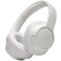 JBL Tune Wireless Over Ear Headphones, White - 750BTNC