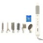 Rozia 7-in-1 Hair Styler, 450C - 550C Degrees, White - HC-8110 with Gift Bag