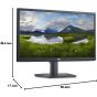 Dell 22 Inch FHD LCD Monitor, 60Hz, Black - E2223HV
