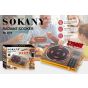 سطح تسخين كهربائي سوكاني، 2200 وات، اصفر - Sk-3575