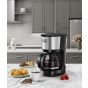 Black+Decker Coffee Maker, 750 Watt, Black Silver - DCM750S-B5