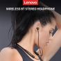 Lenovo In-Ear Wireless Earphone With Microphone, Black - HE05X