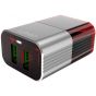Ldnio Wall Charger USB with Micro USB Cable, 2 Ports, Multi Color - A2206