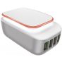 Ldnio Wall Charger USB, 4 Ports, White - A4405