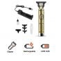 Rechargeable Hair Clipper, Gold- BZ-T99