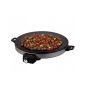 Genwex Electric Grill, 1750 Watt, Black and Silver - GW-113