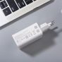 شاحن شاومي، 67 وات، 2 منفذ USB-C - ابيض