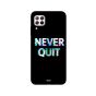 جراب ظهر سيليتو بطبعة عبارة Never Quit لهواوي نوفا 7i