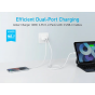 Anker Wall Charger, 20 Watt, 2 USB Ports, White - A2348L21