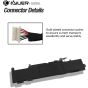 Laptop Battery Replacement for Toshiba Laptops, 5200 mAh, Black - C850