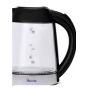 Home Electric Kettle, 1.7 Liters, 1850 Watt - Black