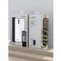 PZX Wired Power Bank, 10000 mAh, 2 USB Ports, White - V07
