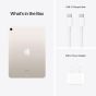 Apple iPad Air 2022 Tablet, 10.9 inch, 64GB, 8GB RAM, Wifi - Starlight