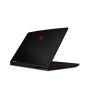 MSI GF63 12UCX Gaming Laptop, Intel Core i7-12650H, 512GB SSD M.2 2242 PCIe 4.0x4 NVMe, 16GB RAM, 15.6 Inch, FHD IPS, 144Hz, Anti-glare, Nvidia GeForce RTX 3050 4GB, FREEDOS - Black
