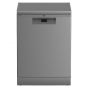 Beko Freestanding Dishwasher, 14 Persons, Pearl Stainless - BDFN15422X