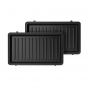 Philips 5000 Series Sandwich Maker, 3 Plates, 750 Watt, Black - HD2350-80