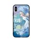 جراب ظهر بطبعة عبارة True to Myself لابل ايفون XS