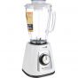 Moulinex Blendforce Glass Coutertop Blender, 1.75 Liters, 700 Watt, White - LM435127