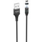 كابل USB إلى لايتنينج هوكو، 1.2 متر، اسود - U76