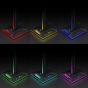 RGB Gaming Headphones Stand - Black
