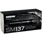 ميكروفون لاسلكي شور، اسود - SM137-LC