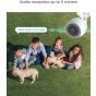 Ezviz Outdoor Security Camera, White- C3TN