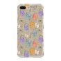 Covery Transparent Faces Pattern Back Cover for Apple Iphone 8 Plus