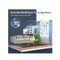 Aroma Diffuser Electric Humidifier, 500ml, White - 2289