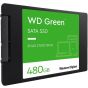 Western Digital 480GB WD Green Internal SSD Solid State Drive - SATA III 6 Gb/s, 2.5"/7mm, Up to 545 MB/s - WDS480G3G0A