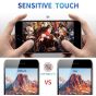 Meidom 5D Tempered Glass Screen Protector for iPhone 8 Plus, iPhone 7 Plus - Transparent with Black Frame