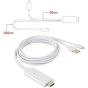 Lightning to Hdmi Adapter, 200 Cm - White