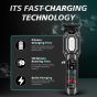 VGR Professional Cord/Cordless Hair Trimmer, Dry, Black -  V-900