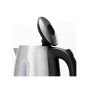 Home Electric Kettle, 1.7 Liters, 2200 Watt - Silver