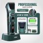 VGR hair Clipper, Wet and Dry, Green- V-696