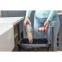 Black + Decker Cordless Vacuum Cleaner, 360 Watt, Grey- SVB520JW-B5