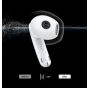 Ugreen HiTune H6 Pro Earbuds, Noise Cancelling - White