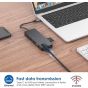 موزع USB فئة C 8 في 1 - اسود