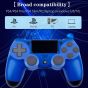 Wireless Controller for PlayStation 4, Slim, Pro - Blue