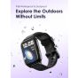 Oraimo 4 Plus Smart Watch, Black Case and Strap - OSW-801