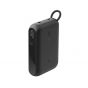 Belkin BoostCharge Wired Power Bank, 10000 mAh, 2 Ports - Black with Detachable USB-C Cable, 15 Cm, 60 Watt