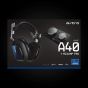 Astro A40 TR Over Ear Wired Gaming Headphones with Microphone- Black, with MixAmp Pro TR for Xbox and PC- Black