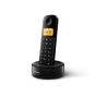 Philips Cordless Phone, Black - D1601B/63