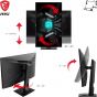 MSI G274QPX 27 Inch WQHD IPS Flat Monitor, 240Hz, Black - 9S6-3CC29H-040