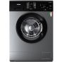 Ocean Front Load Washing Machine, 7Kg, Silver - WNO1071GS