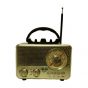 Meier Rechargeable Radio, Gold - M-1231BT