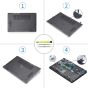 Bosite Replacement Laptop Battery for Dell Laptops, 3500 mAh, Black - 33YDH