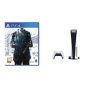 Sony PlayStation 5, 1 Wireless Controller, White - CFI-1016A01 MEE, with Fahrenheit 15th Anniversary Edition for PlayStation 4