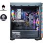 كمبيوتر مكتبي داسين جيمنج، انتل كور i5 11400، هارد 500 جيجا HDD، رام 4 جيجا، كارت شاشة انتل HD جرافيكس، دوس - اسود 