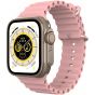 X8 Plus Ultra Smart Watch, 1.3 Inch - Pink